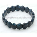 Natural Agate Pedra Bead Pulseiras